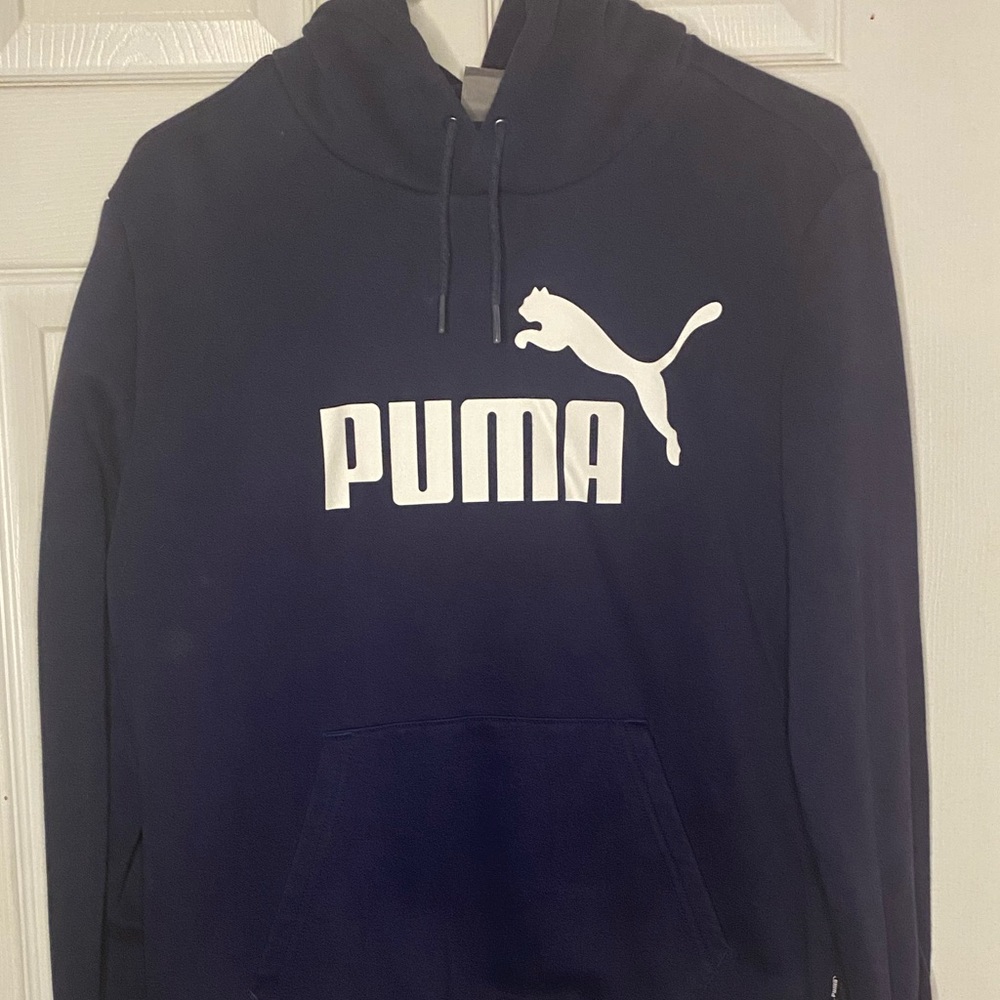Navy blue hoodie